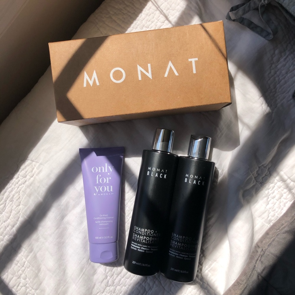 Monat Black 2in1 Shampoo & Conditioner